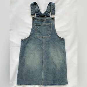 Wild Fable Denim Overall Minidress Size XS